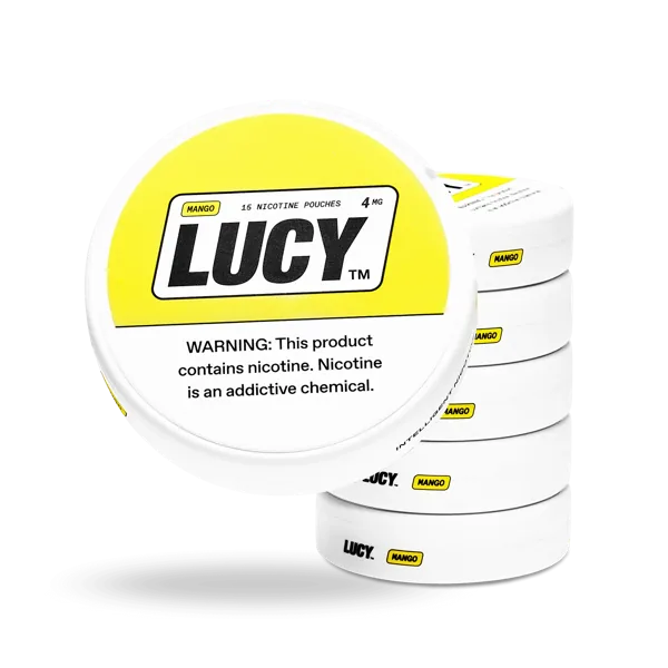 Lucy Mango 4mg can — front view