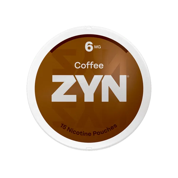 ZYN Coffee 6mg nicotine pouch can (image: official brand site)