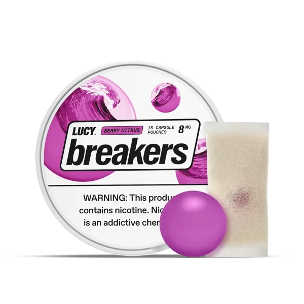 Lucy Breakers Berry Citrus 8mg nicotine pouch can