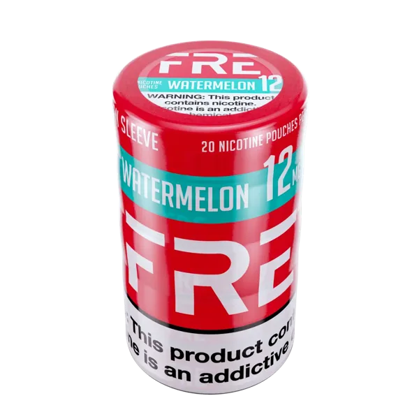 FRE Watermelon 12mg can — front view