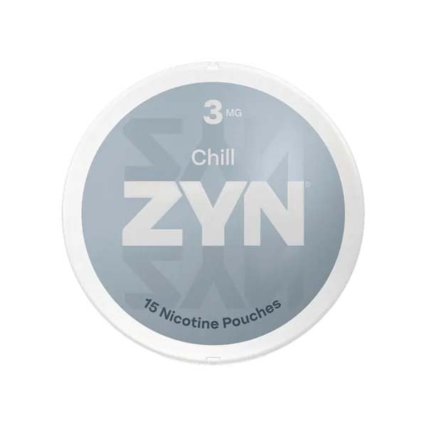 ZYN Chill 3mg nicotine pouch can (image: official brand site)