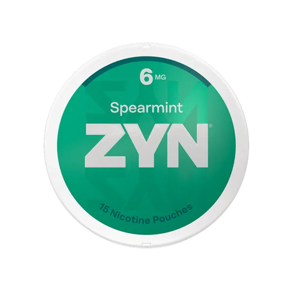 ZYN Spearmint 6mg nicotine pouch can (image: official brand site)