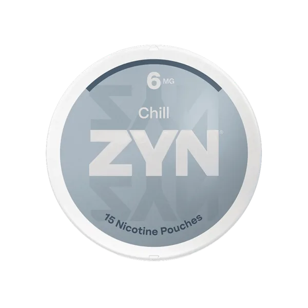 ZYN Chill 6mg nicotine pouch can (image: official brand site)
